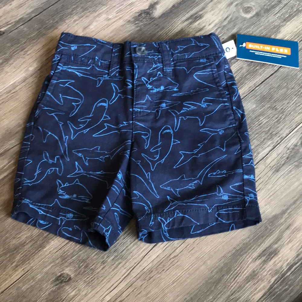 Nwt‎ Old Navy shark shorts toddler boy